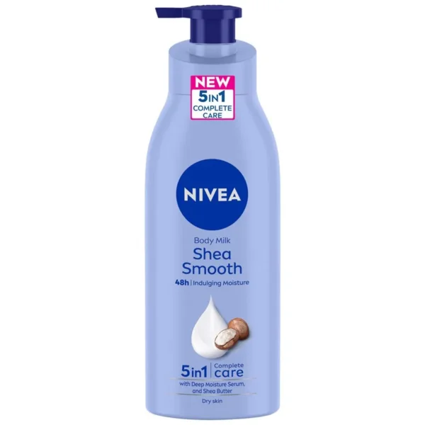 Nivea Shea Smooth 48H Body Lotion For Dry Skin 400Ml