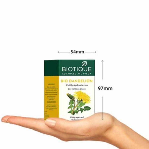 Biotique Dandelion Spotless Radiance Serum 40Ml - Image 3