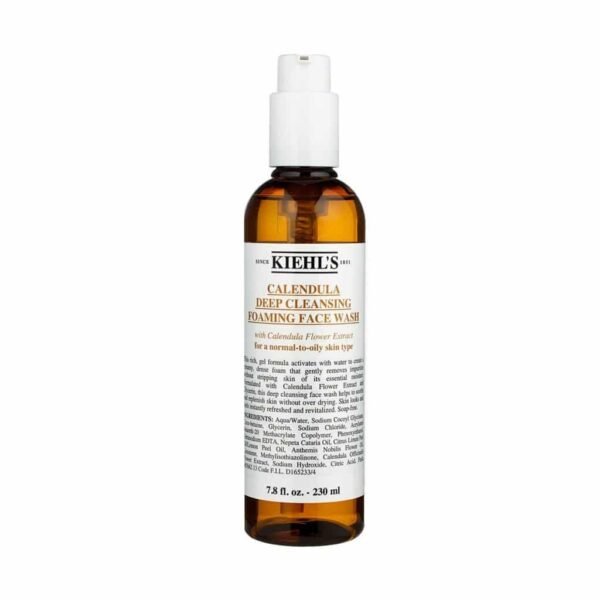 Kiehls Calendula Deep Cleansing Foaming Face Wash 230ml