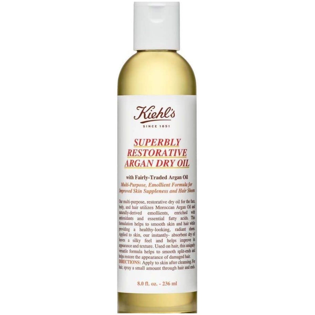 Kiehl's Superbly Restorative Argan Dry Oil 236Ml