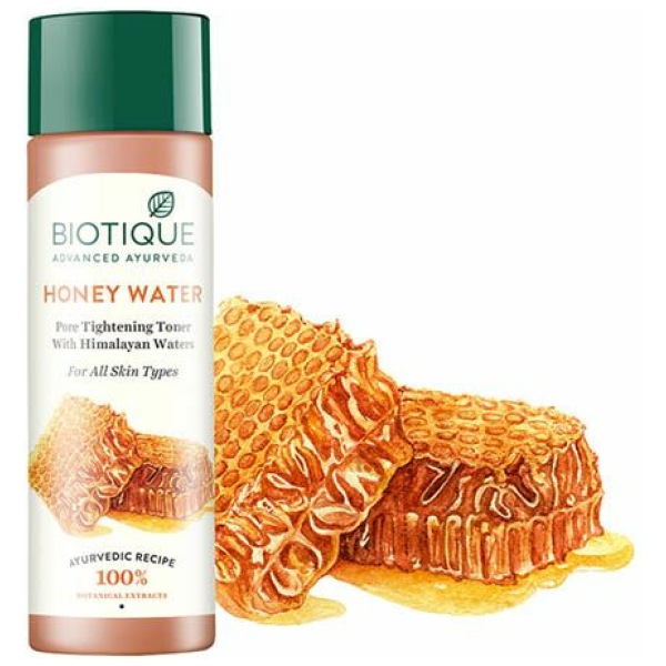 Biotique Honey Water Toner 120Ml - Image 2