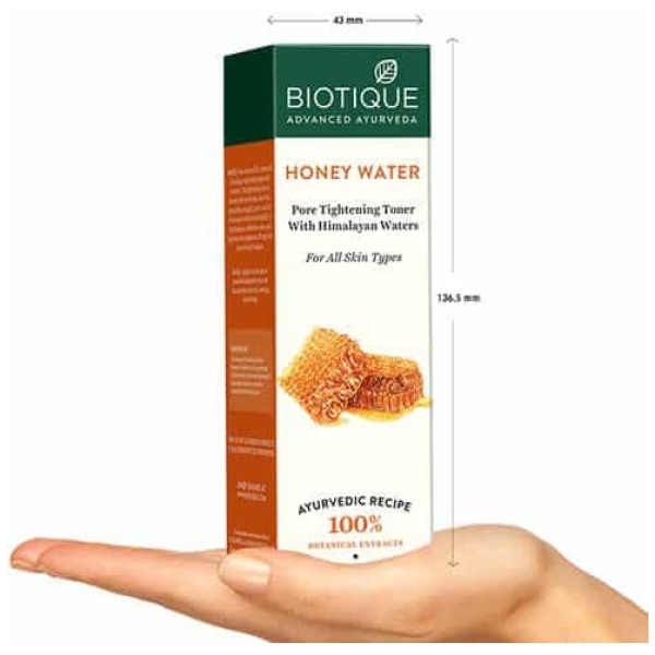 Biotique Honey Water Toner 120Ml - Image 3