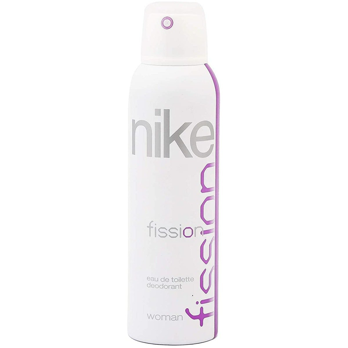 Nike Fission Deodorant For  Woman 200ml Nike Fission For Women Opens With Fresh Notes Of Cucumber, Grapefruit And Magnolia The Heart Of This Sensual Fragrance Is Composed Of Tuberose, Rose, Violet, White Muguet And Apple Finishing Off With White Amber And Woods, This Delicious Fragrance Is Recommended For Daytime Wear