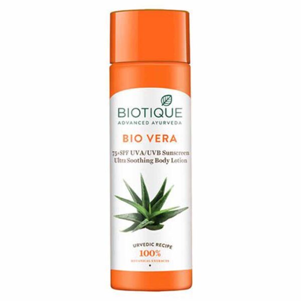 BIOTIQUE VERA SUNSCREEN BODY LOTION 190ML