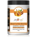 Just Peachy Honey Im Nuts About You Honey And Almond Face And Body Cream Enriched With Tea Tree And Sunflower Oil 800Gm