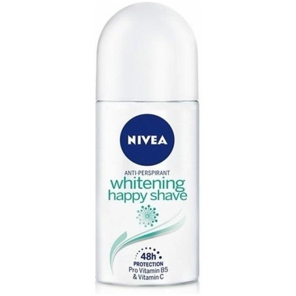 Nivea Whitening Happy Shave Deodorant Roll On 50Ml