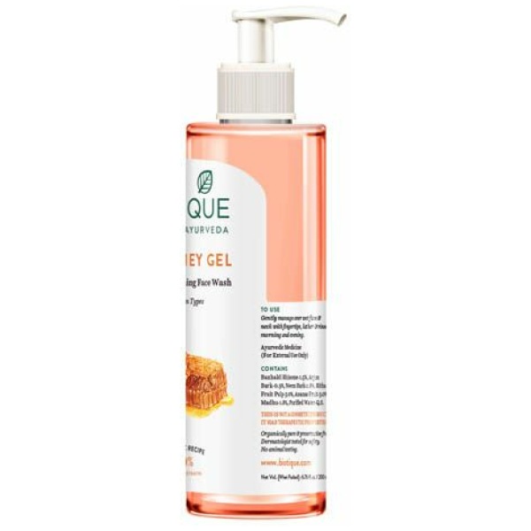 Biotique Honey Gel Foaming Face Wash 200Ml - Image 3