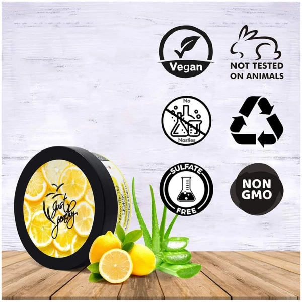 Just Peachy Squeeze The Day Lemon Face And Body Cream Enriched With Tea Tree And Almond Oil 200Gm - Image 4