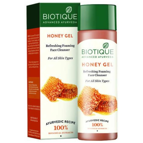 Biotique Honey Gel Foaming Face Wash 120Ml