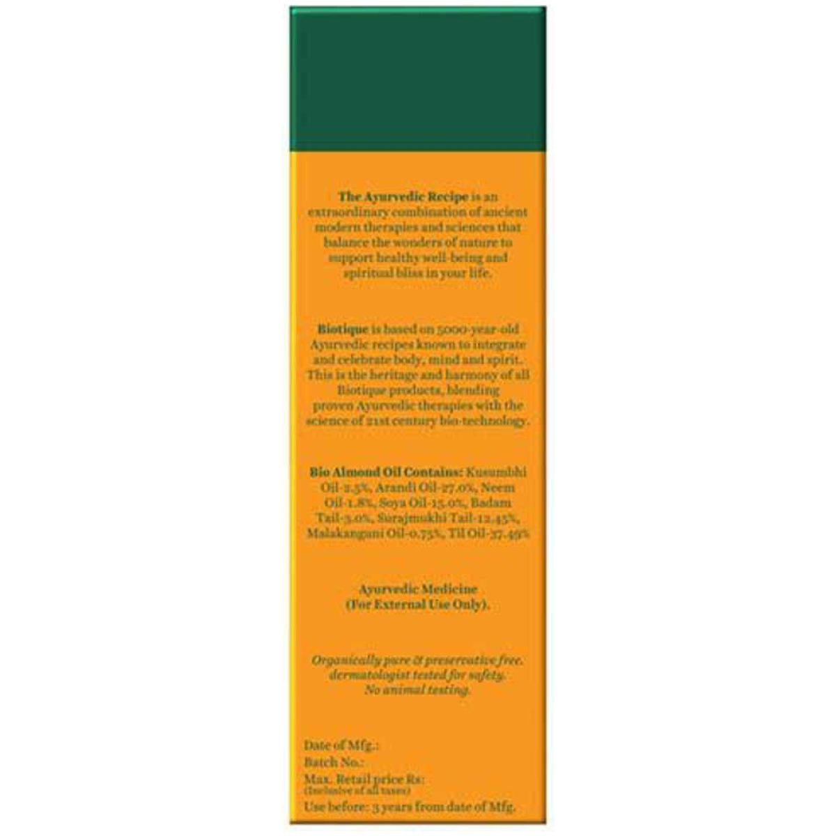 Biotique Almond Oil Makeup Cleanser 120Ml - Image 4
