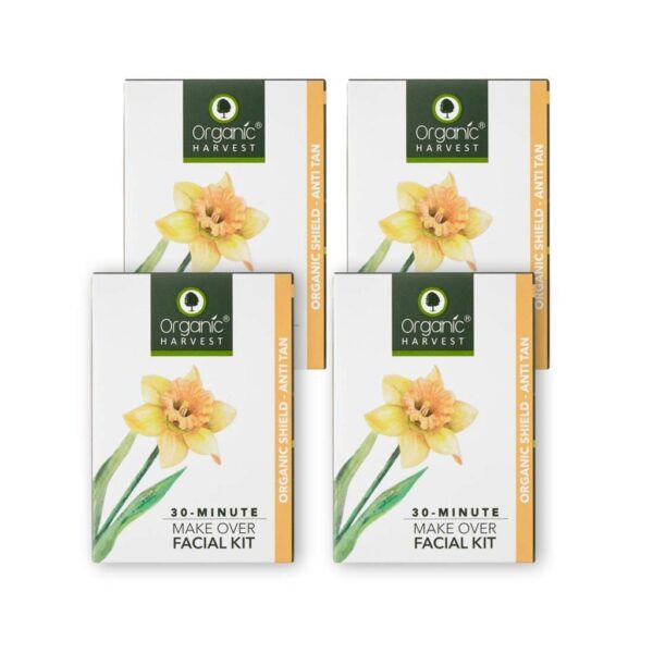 Organic Harvest 30 Minute Make Over Anti Tan Organic Shield Facial Kit