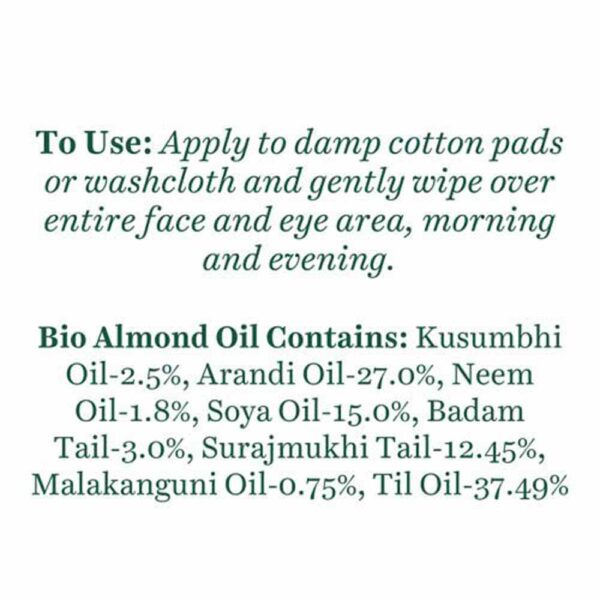 Biotique Almond Oil Makeup Cleanser 120Ml - Image 5