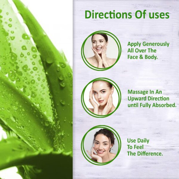 Just Peachy"You Had Me At Aloe!" Aloevera Face And Body Cream Enriched With Tulsi And Sunflower Oil 800Gm