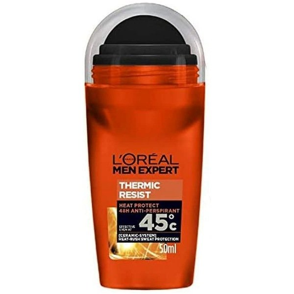 L'Oreal Paris Mens Expert Thermic Resist Clean Cool Fragrance Roll On 50Ml