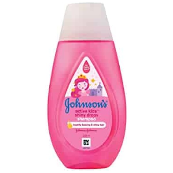 Johnsons Active Kids Shiny Drops Shampoo 200Ml