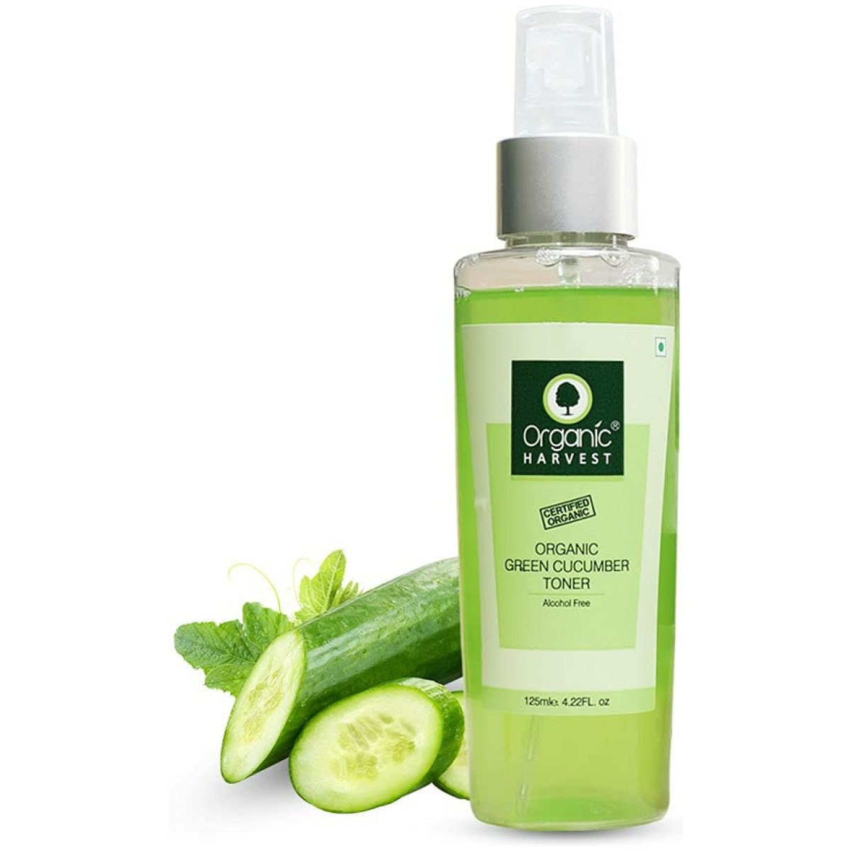 Organic Harvest Green Cucumber Toner 125Ml