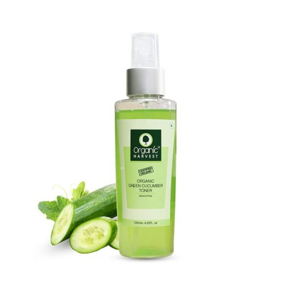 Organic Harvest Green Cucumber Toner 125Ml