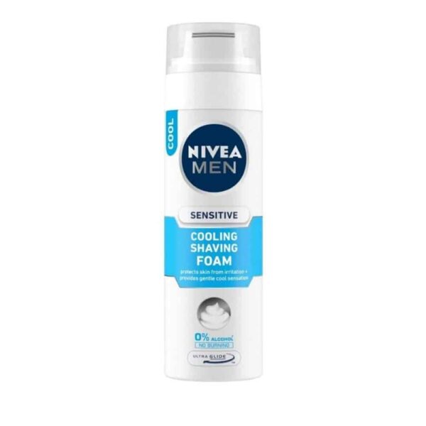 Nivea Men Sensitive Cooling Shaving Foam 200Ml