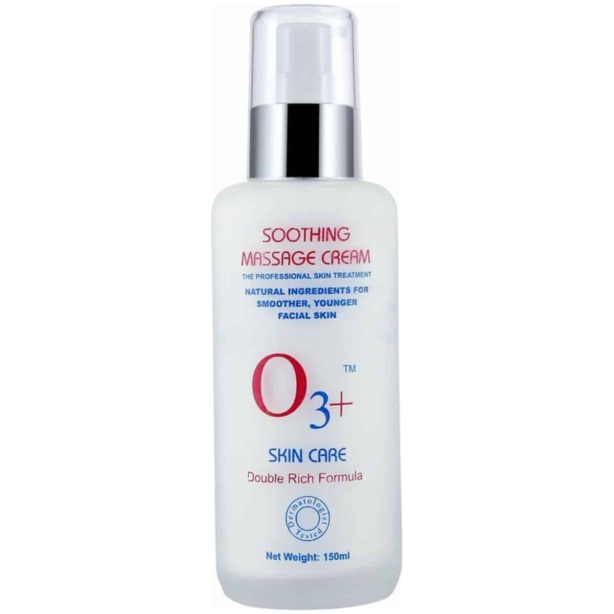 O3+ Professionel Soothing Massage Care Cream For All Skin Types 150Ml