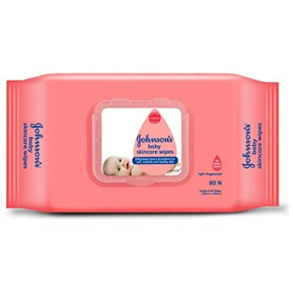 Johnsons Baby Skincare Wipes 80 N