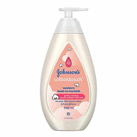 Johnsons Cotton Touch Newborn Head-To-Toe Bath 500Ml Johnsons Cotton Touch Newborn Head-To-Toe Bath 500Ml