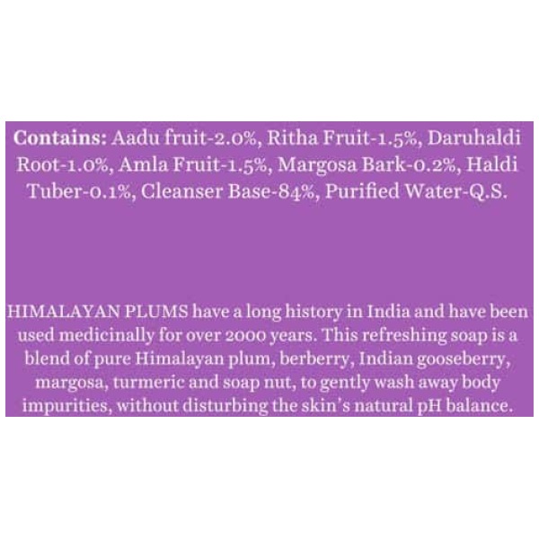 Biotique Himalayan Plum Body Cleanser 150G - Image 5
