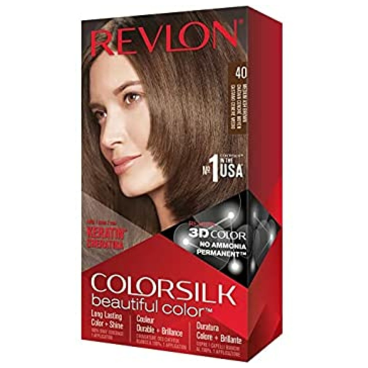 Revlon Colorsilk Hair Color Medium Ash Brown 40 (40Ml+40Ml+11.8Ml)?