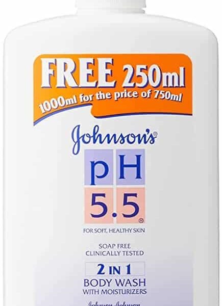 Johnsons Ph 5.5 2 In 1 Body Wash 1000ml