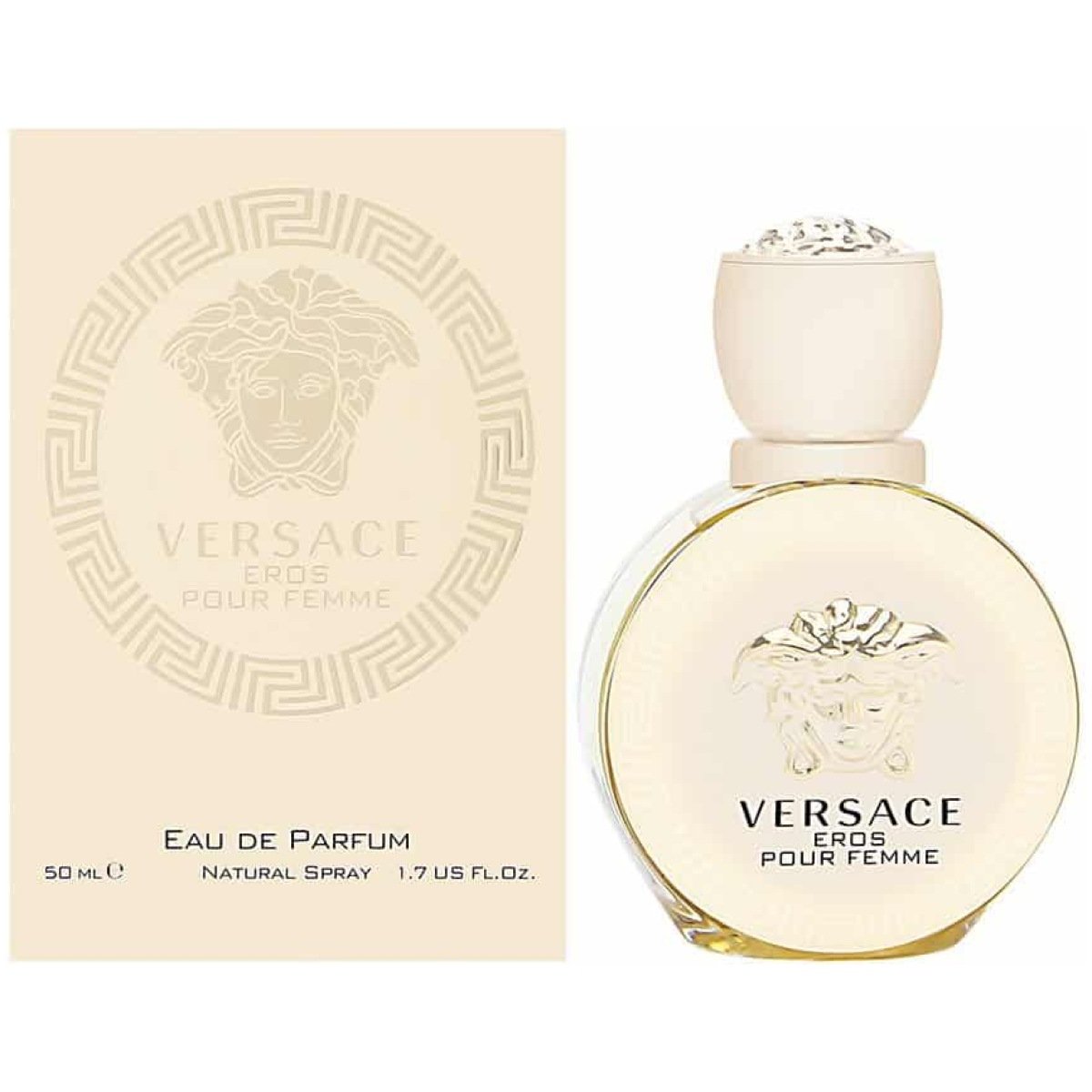 Versace Eros Pour Femme Deodorant For Women 50Ml