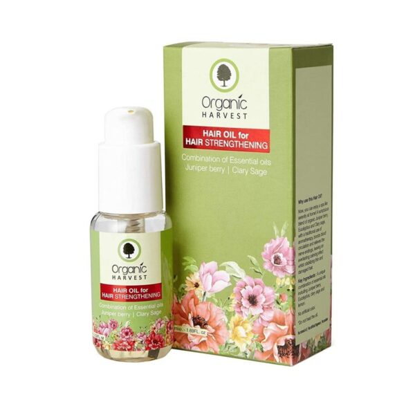 Organic Harvest Hair Oil For Hair Strengthening 60Ml