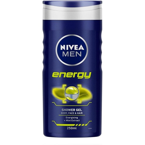 Nivea Men Energy 3 In 1 Shower Gel 250Ml