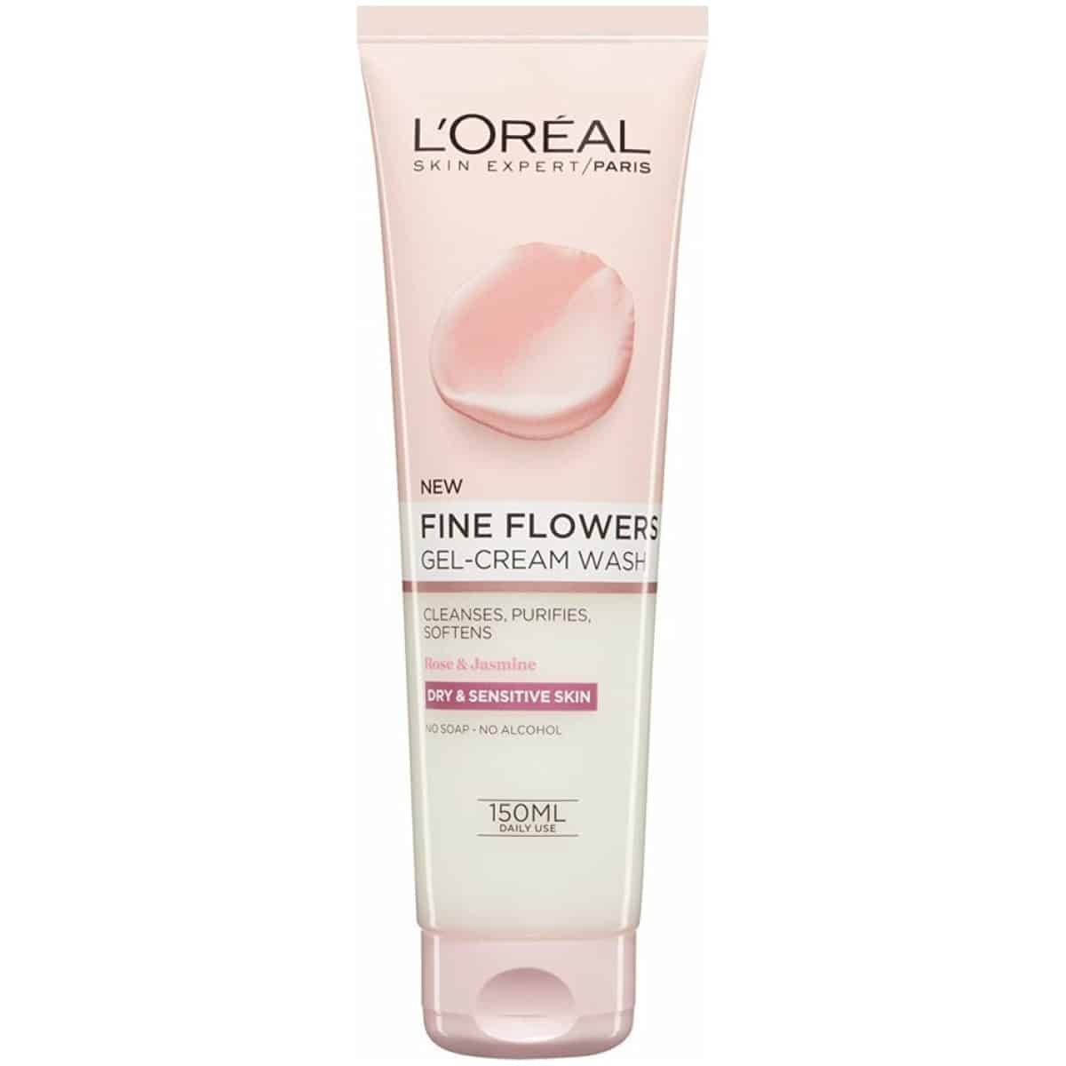 L'Oreal Paris Fine Flowers Gel Cream Wash 150Ml