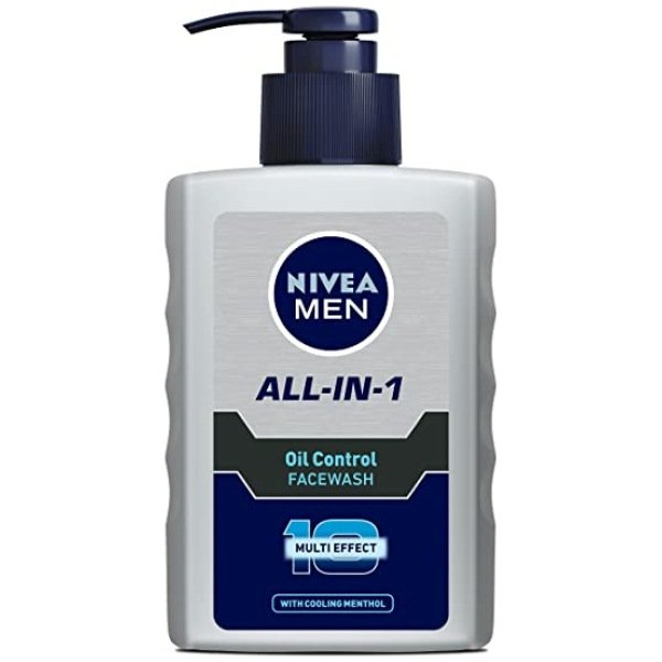 Nivea Men All In 1 Oil Control Facewash (Pump) 150Ml