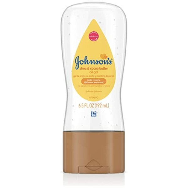 Johnsons Oil Gel With Shea And Cocoa Butter 192Ml