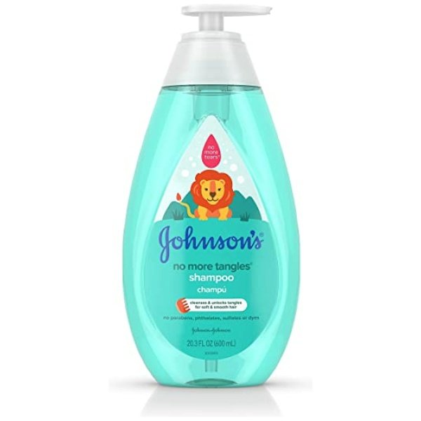 Johnsons No More Tangles Detangling Shampoo 600Ml