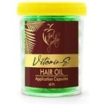 Just Peachy Advanced Care Vitamin-E And Aloevera Hair Oil Application Capsule 60 Capsules Green