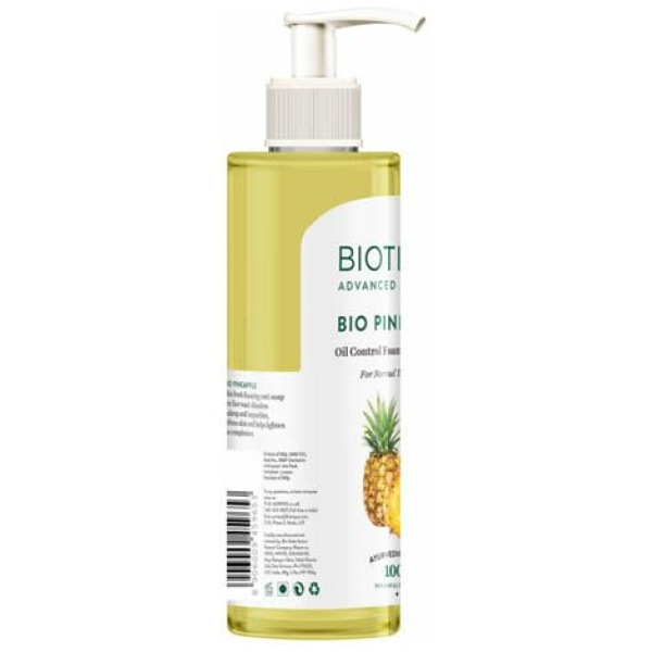 Biotique Pineapple Oil Balancing Face Wash 200Ml - Image 2