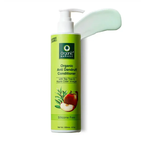 Organic Harvest Anti Dandruff Conditioner With Tea And Apple Cider Vinegar 200Ml