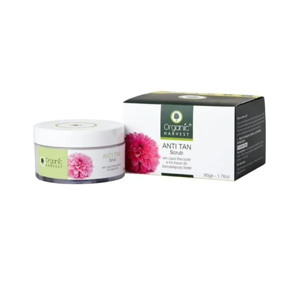 Organic Harvest Anti Tan Scrub 50 G