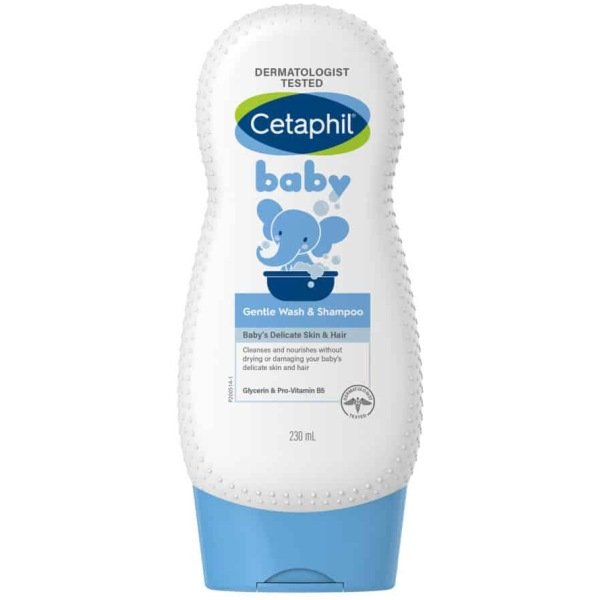 Cetaphil Baby Gentle Wash And Shampoo For Hair And Body 230Ml