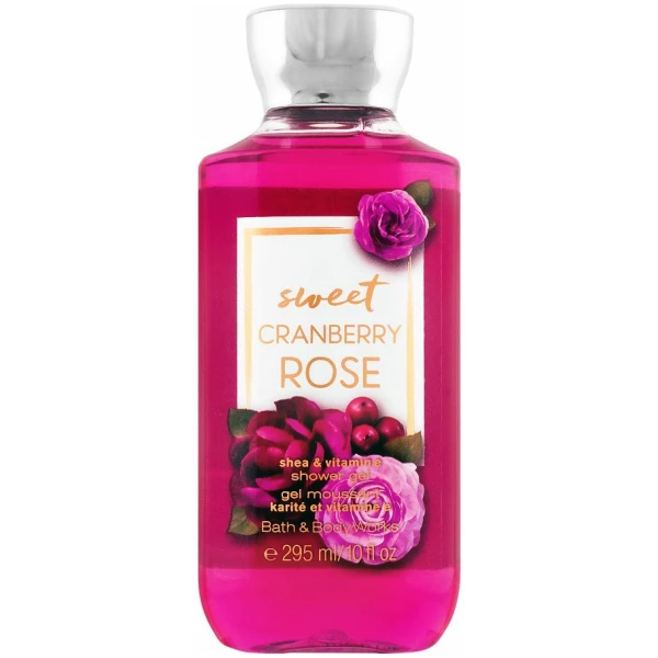 Bath And Body Works Shower Gel Sweet Cranberry Rose 295ml