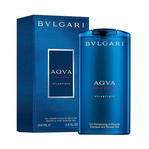 Bvlgari Aqua Pour Homme Atlantique Shampoo And Shower Gel 200ml