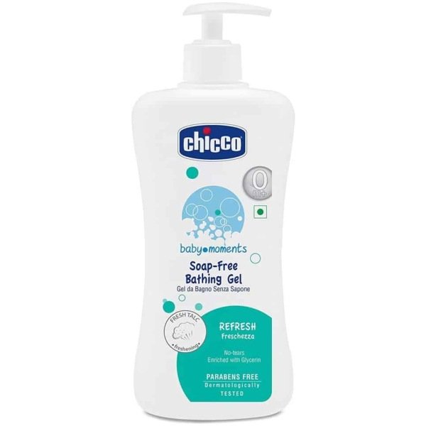 Chicco Baby Moments Soap Free No Tears Bathing Gel 200Ml