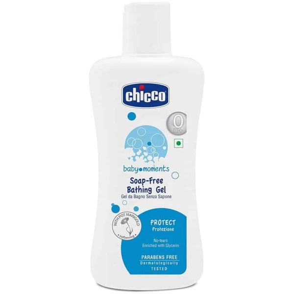 Chicco Baby Moments Soap Free Protect Bathing Gel 200Ml