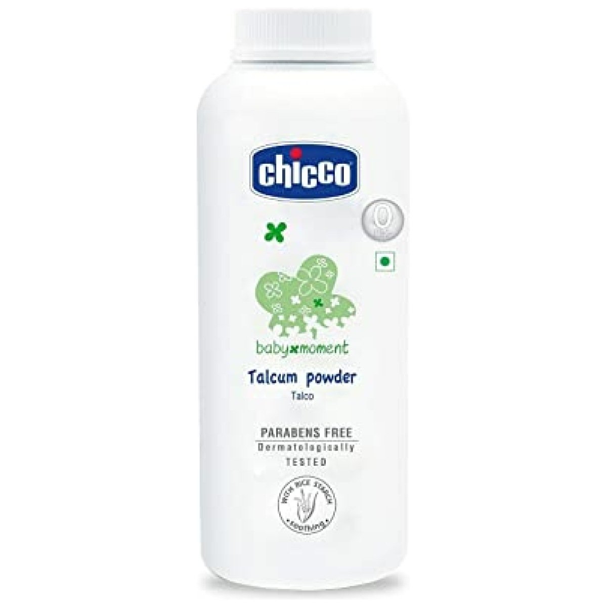 Chicco Baby Moments Talcum Powder With Natural Rice Starch Formula 150G