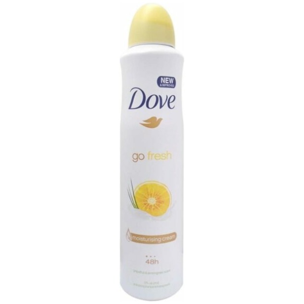 Dove Go Fresh Grapefruit And Lemongrass Antiperspirant Deodorant Spray 250Ml