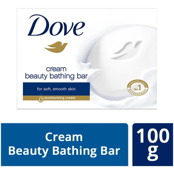 Dove Original Cream Beauty Bathing Bar 100 G Set Of 3