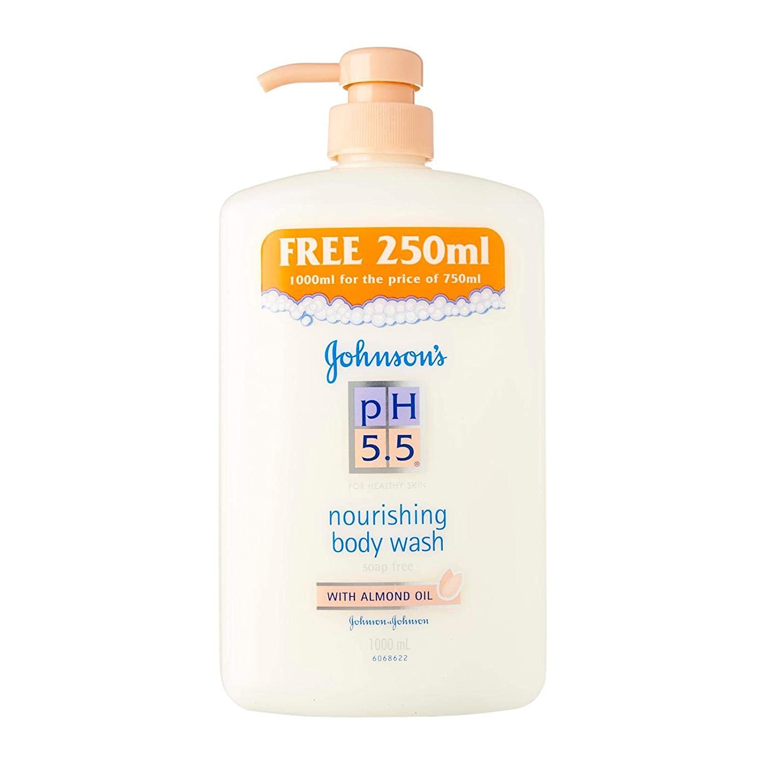 Johnsons Ph 5.5 Body Wash With Almond Oil 1000ml