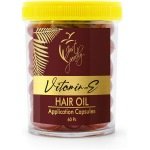 Just Peachy Advanced Care Vitamin-E And Aloevera Hair Oil Application Capsule 60 Capsules Red