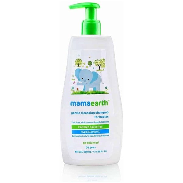 Mama Earth Gentle Cleansing Shampoo 400Ml